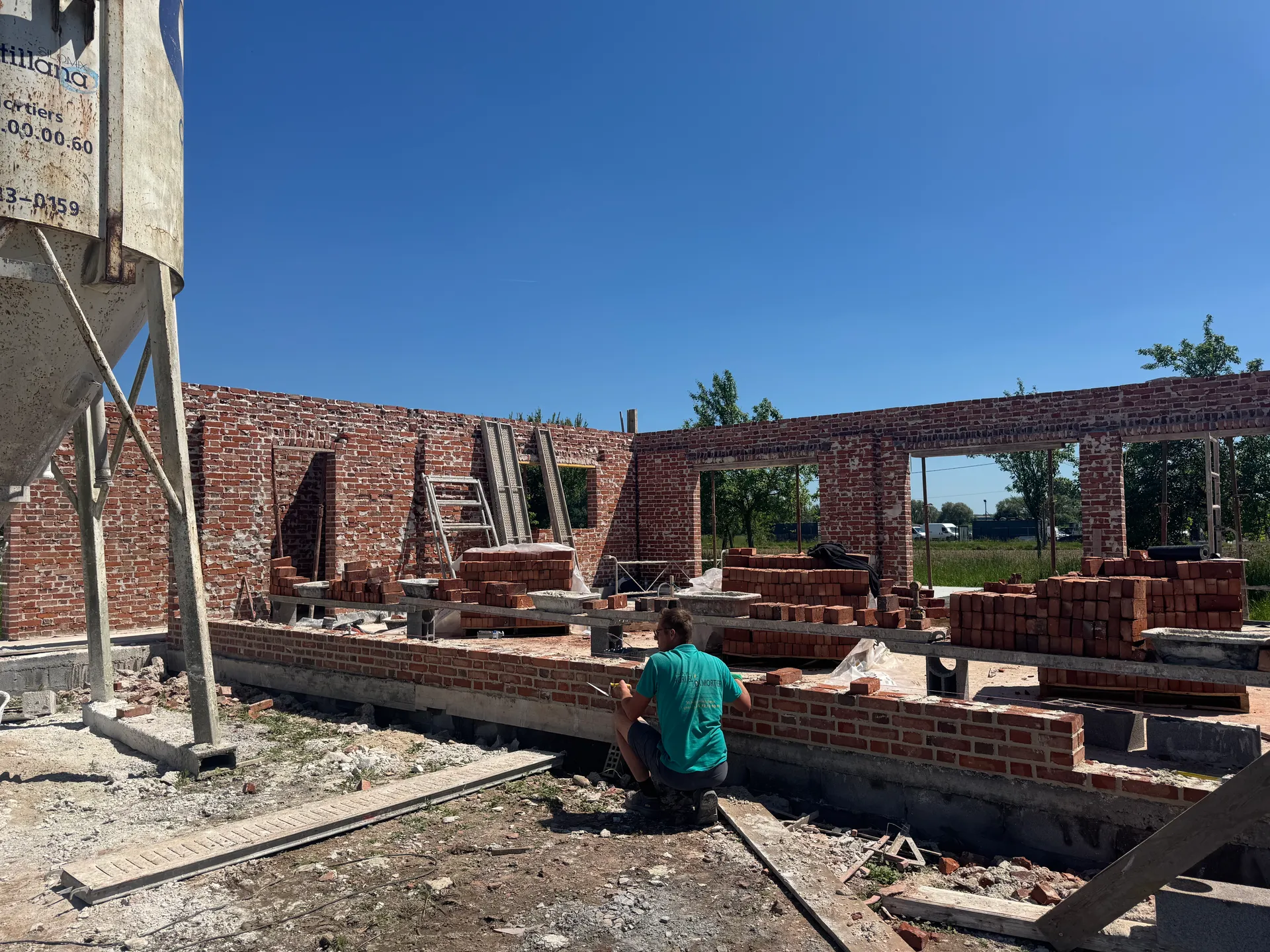 Construction Maison à Bersée - OBC Maçonnerie